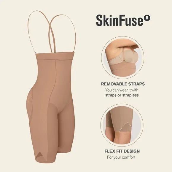 Leonisa Womens Seamless High Waist Shapewear With Thigh