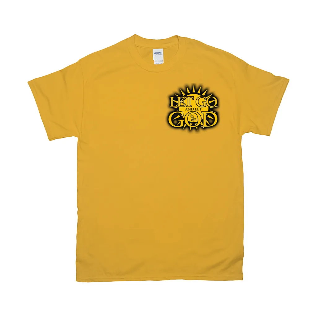Let Go and Let  God (Light Colored) T-Shirts