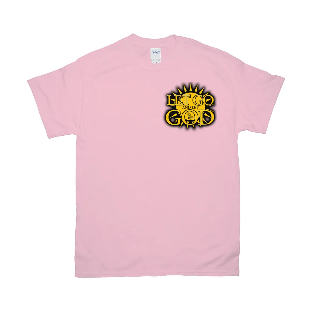 Let Go and Let  God (Light Colored) T-Shirts