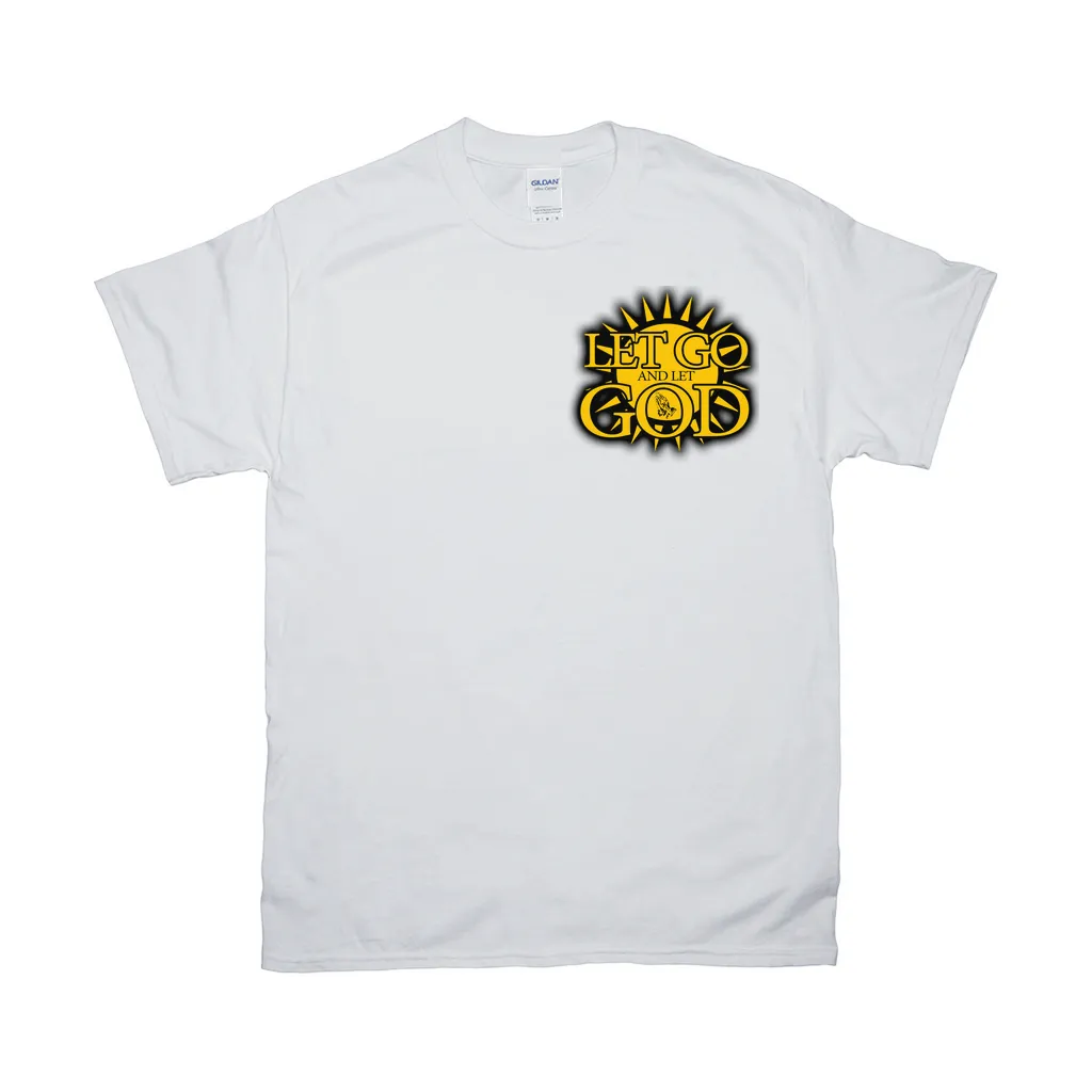 Let Go and Let  God (Light Colored) T-Shirts