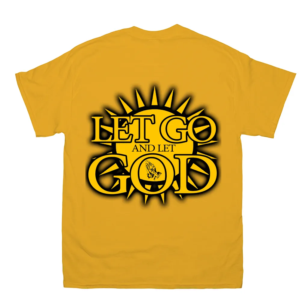 Let Go and Let  God (Light Colored) T-Shirts