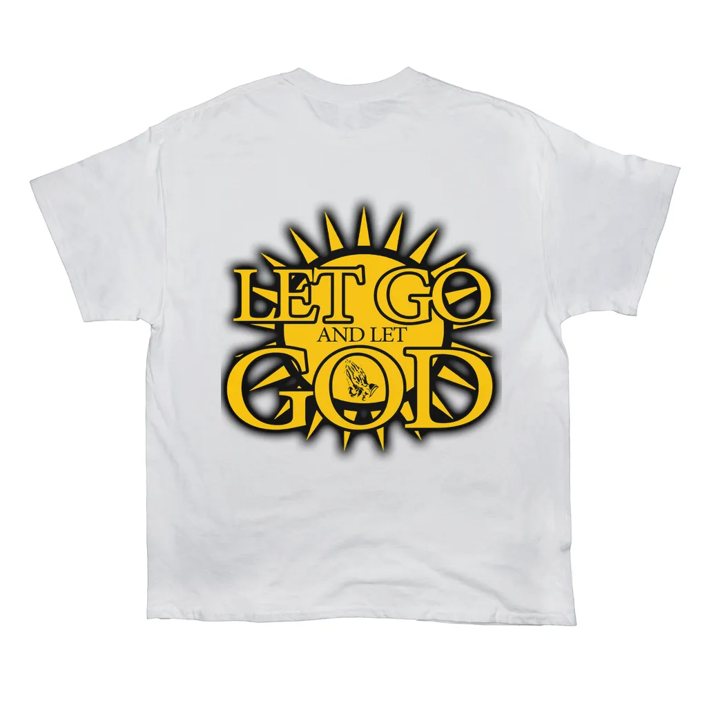 Let Go and Let  God (Light Colored) T-Shirts