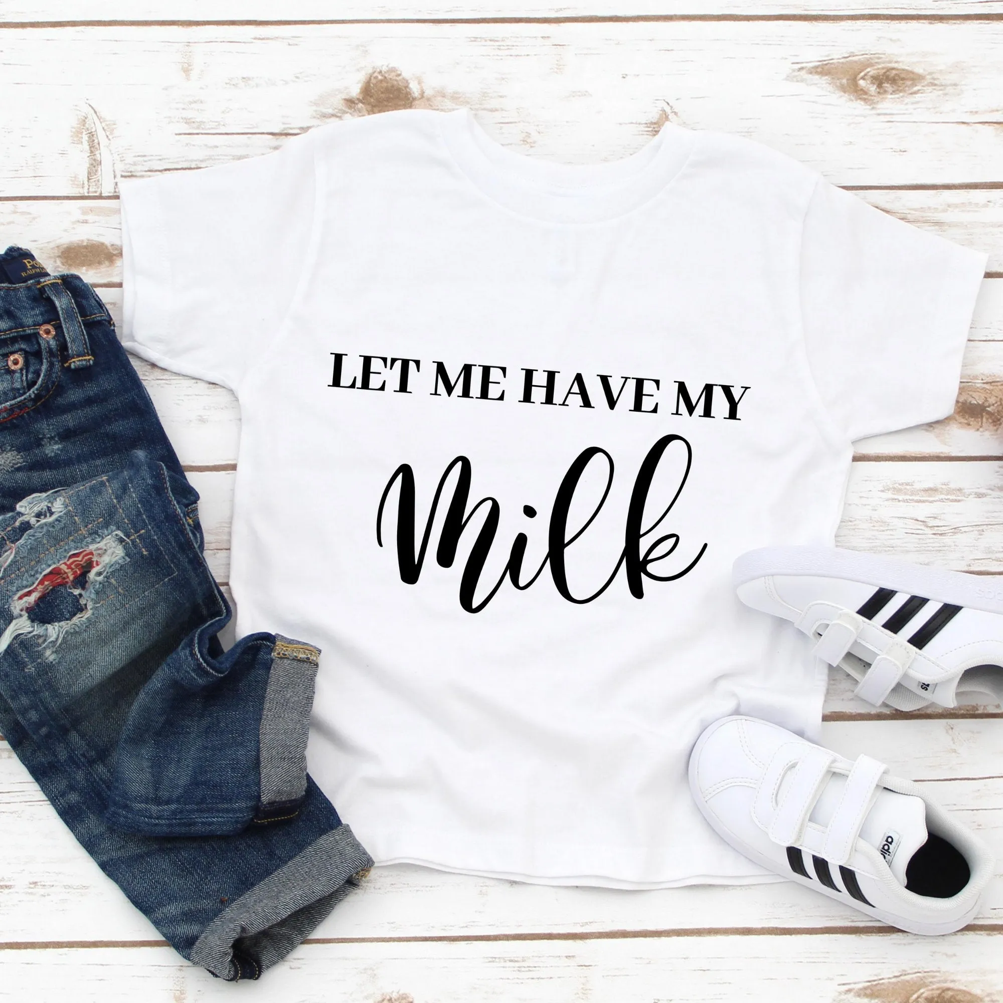 Let Me Have My Coffee & Let Me Have My Milk Tee,Daddy And Son Matching Shirts,Daddy And Me Matching,Gift For Dad And Son, Dad And Son Shirts