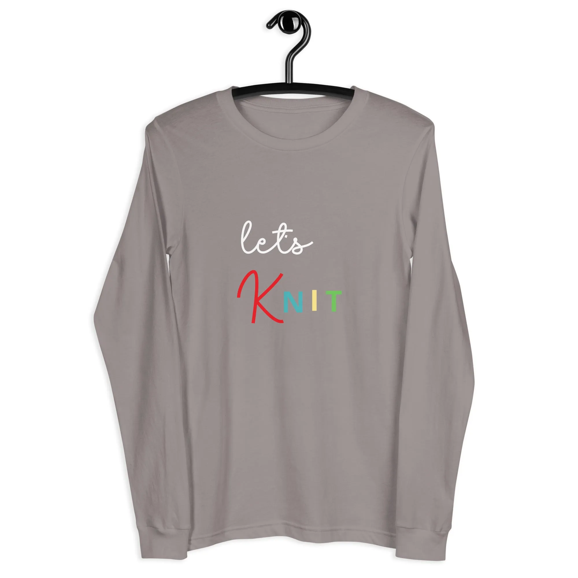 Let's Knit Long Sleeve Tee