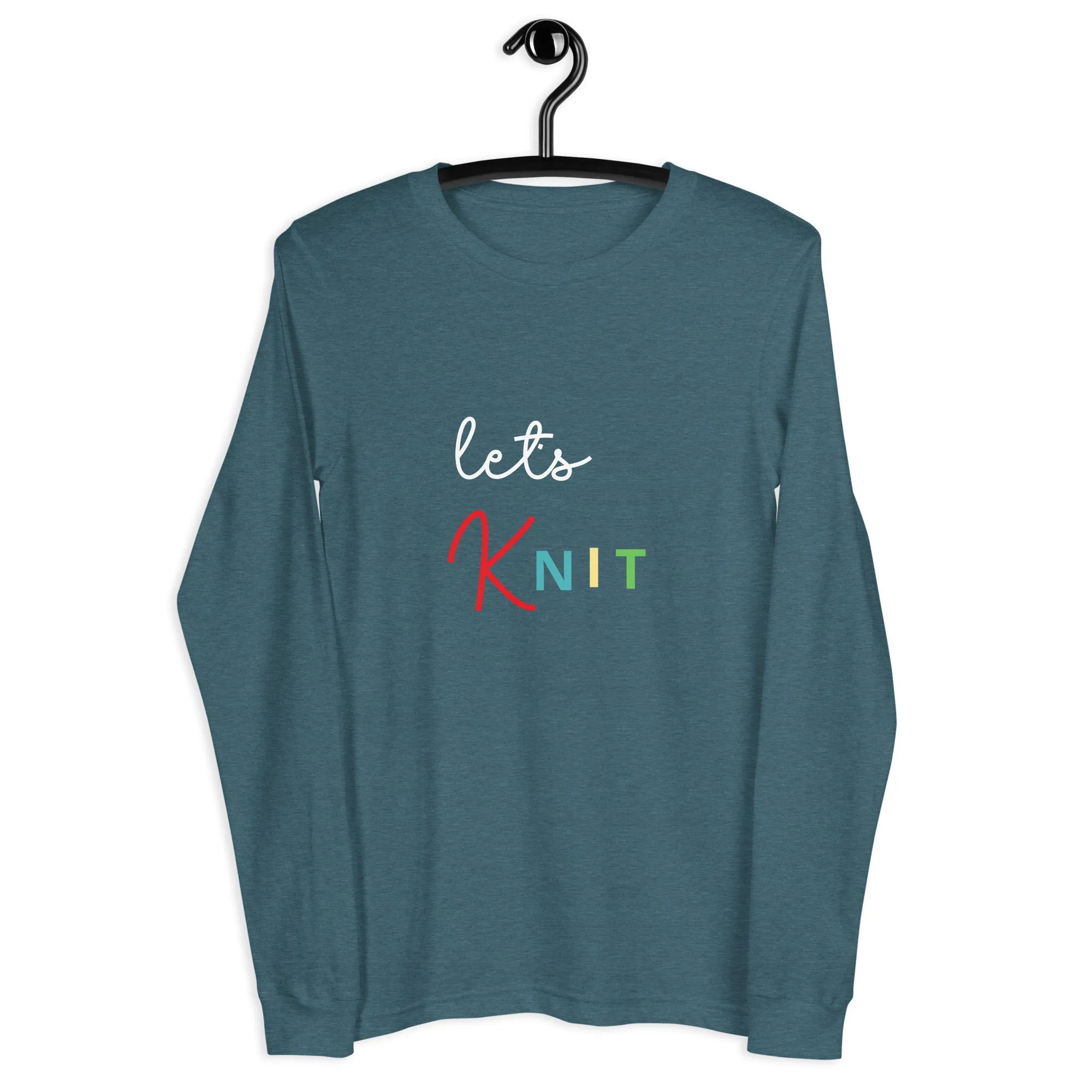Let's Knit Long Sleeve Tee