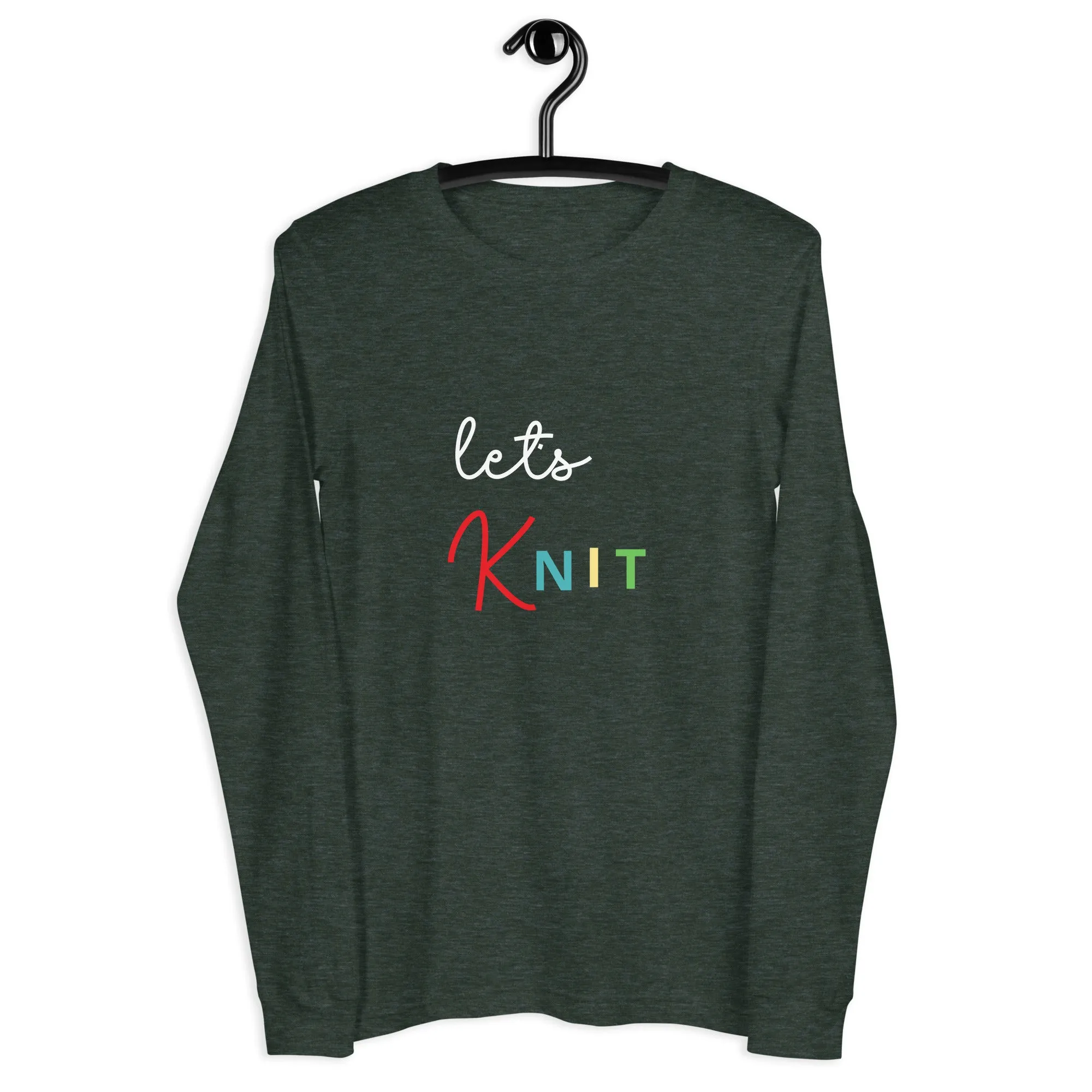 Let's Knit Long Sleeve Tee