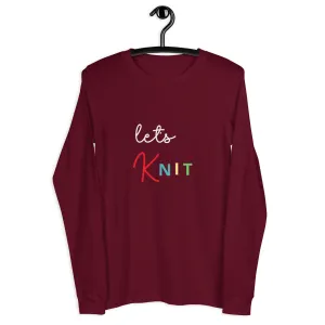 Let's Knit Long Sleeve Tee