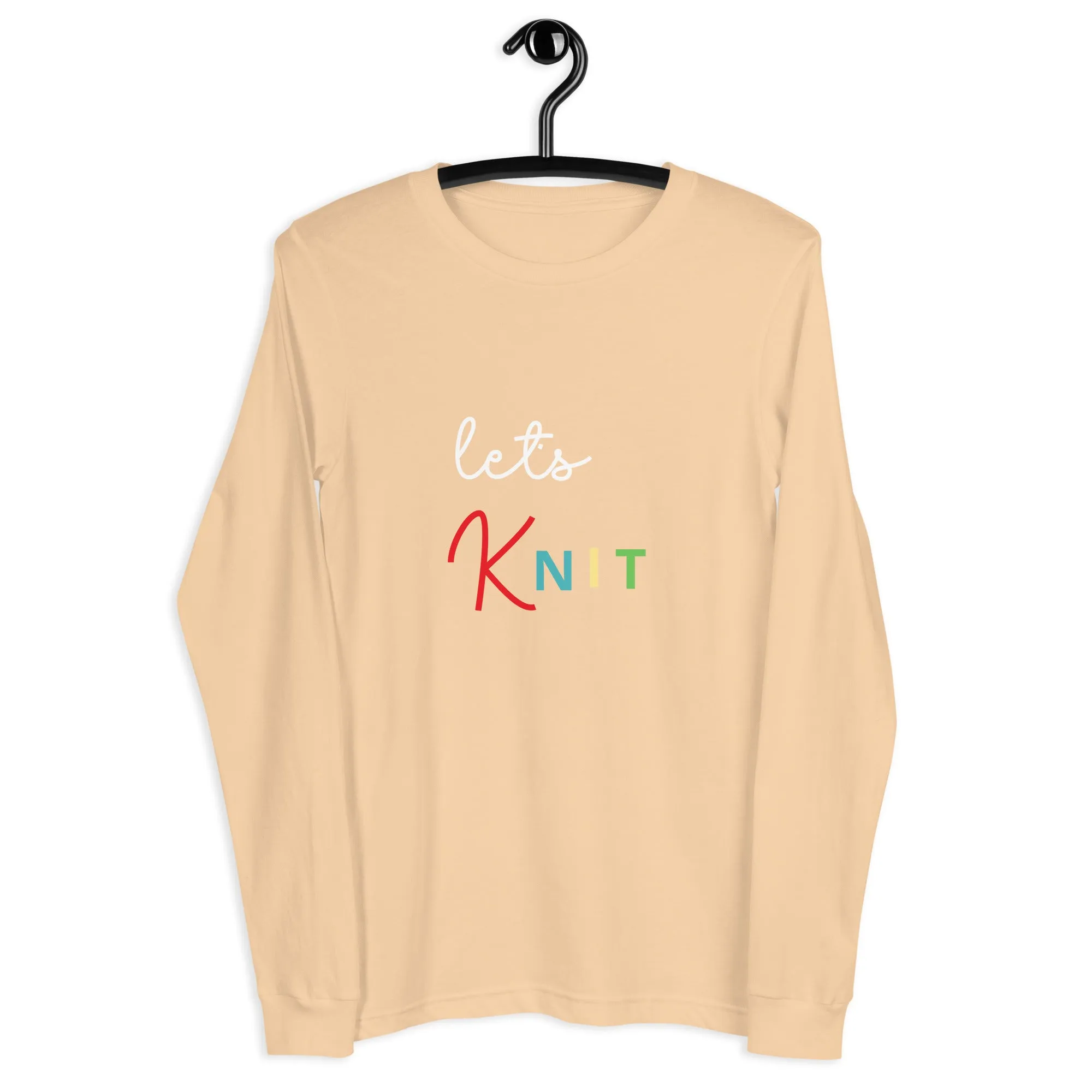 Let's Knit Long Sleeve Tee