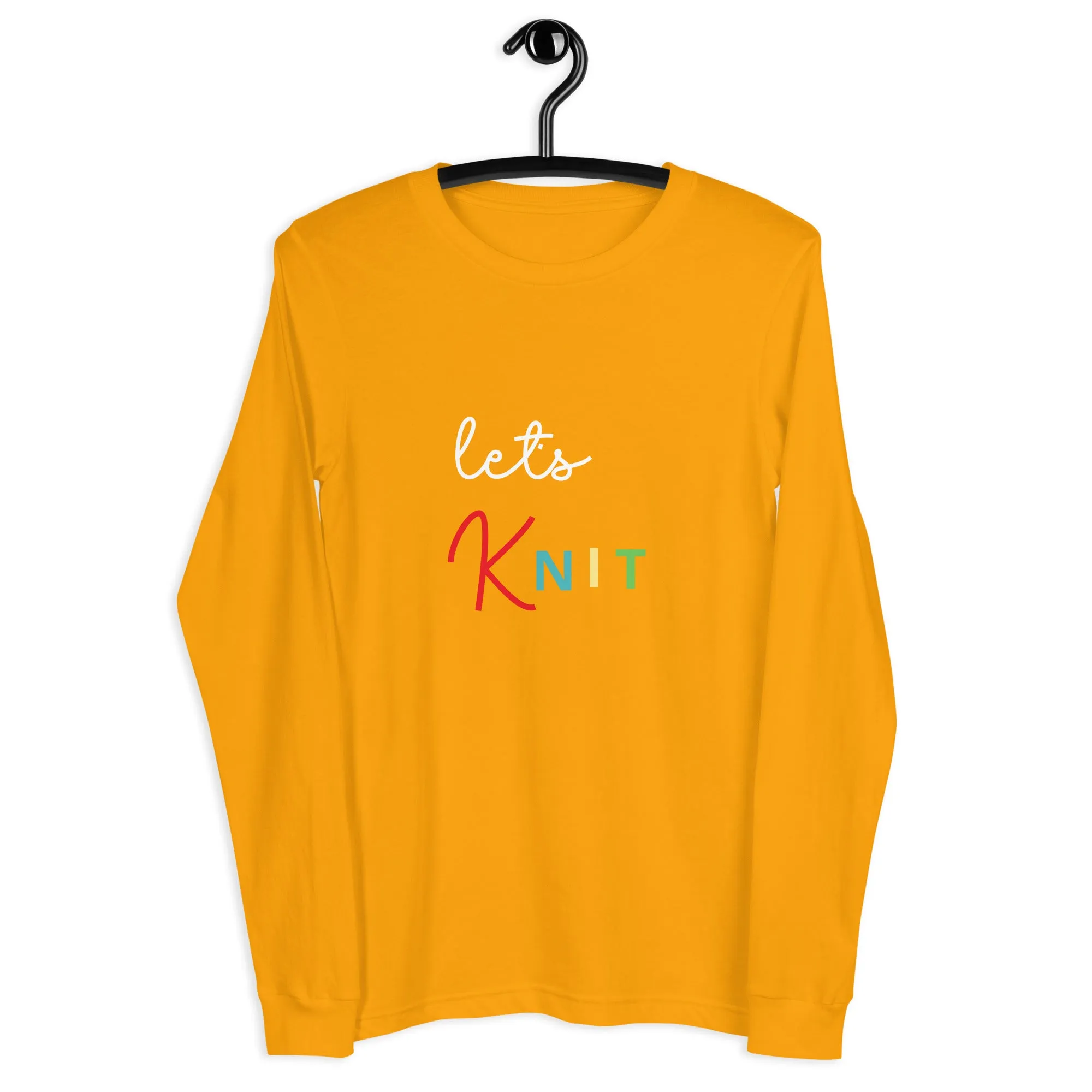 Let's Knit Long Sleeve Tee
