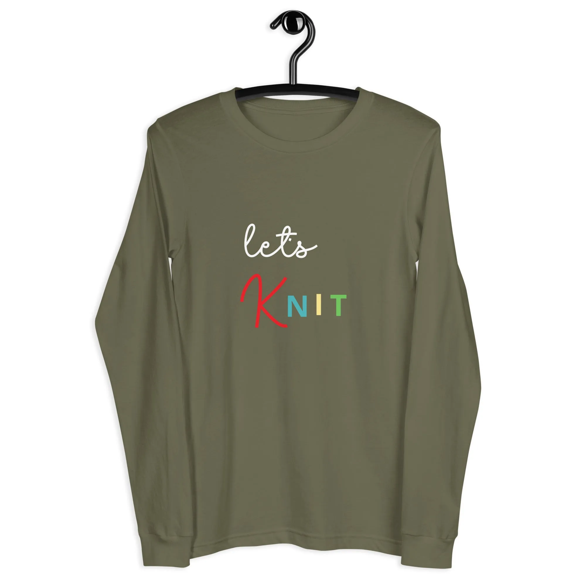 Let's Knit Long Sleeve Tee