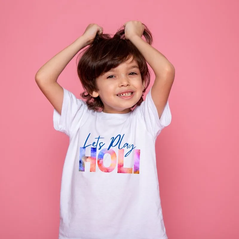 Let's Play Holi T-shirt