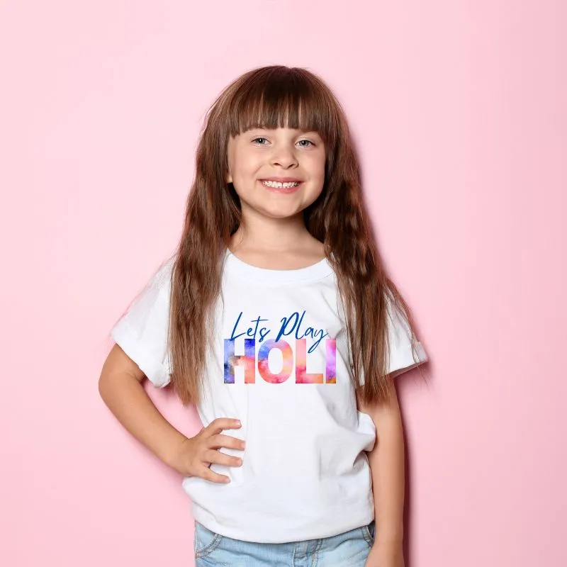 Let's Play Holi T-shirt