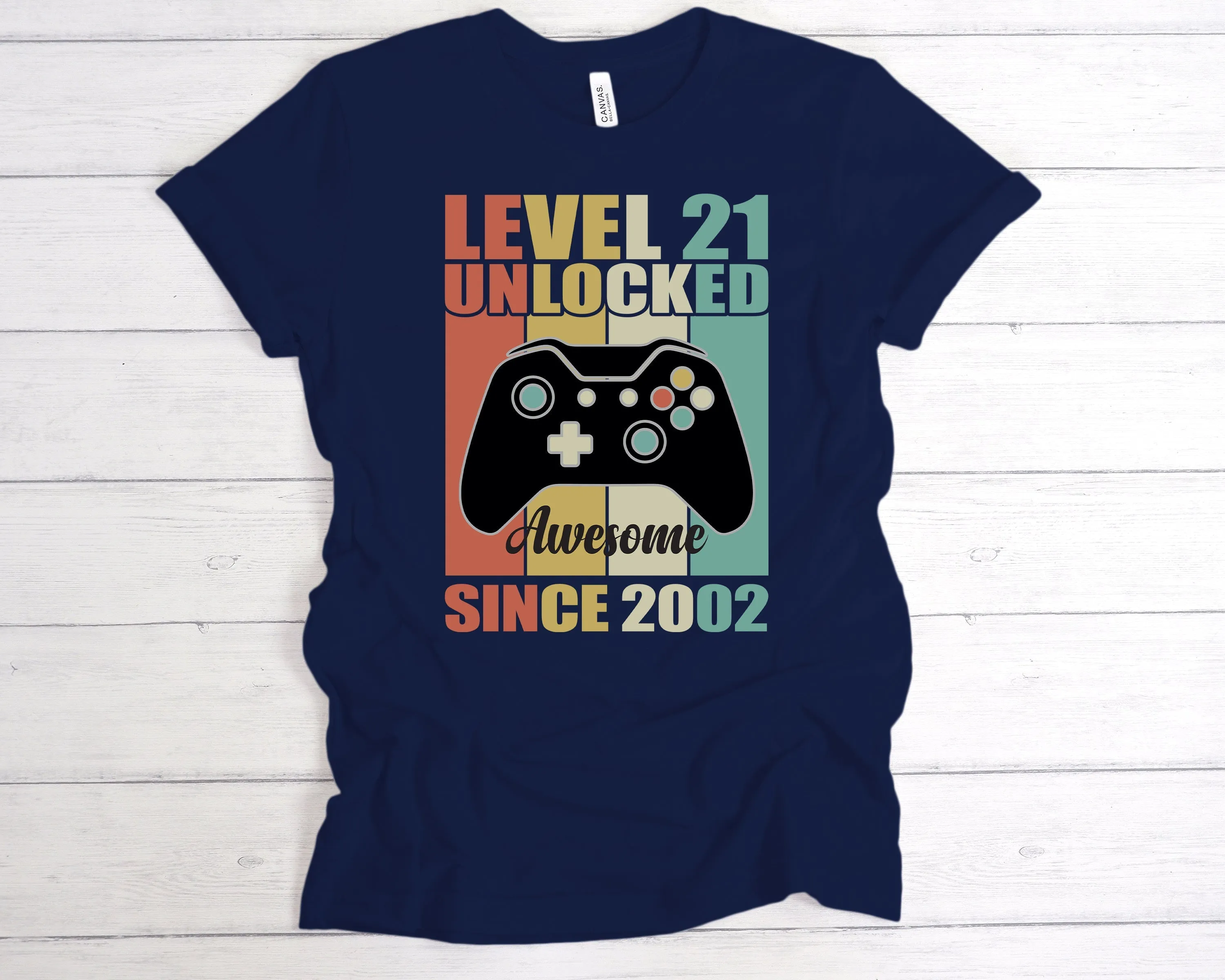 Level 21 Unlocked Awesome Since T-Shirt