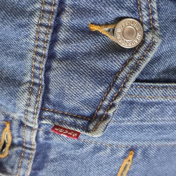 Levi's® Ex-Boyfriend Trucker Jacket - Size Small oversized denim
