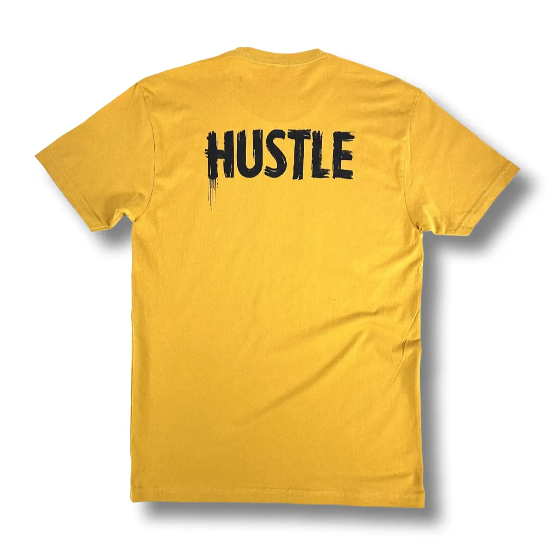 Liberty & Hustle T - Gold/Black