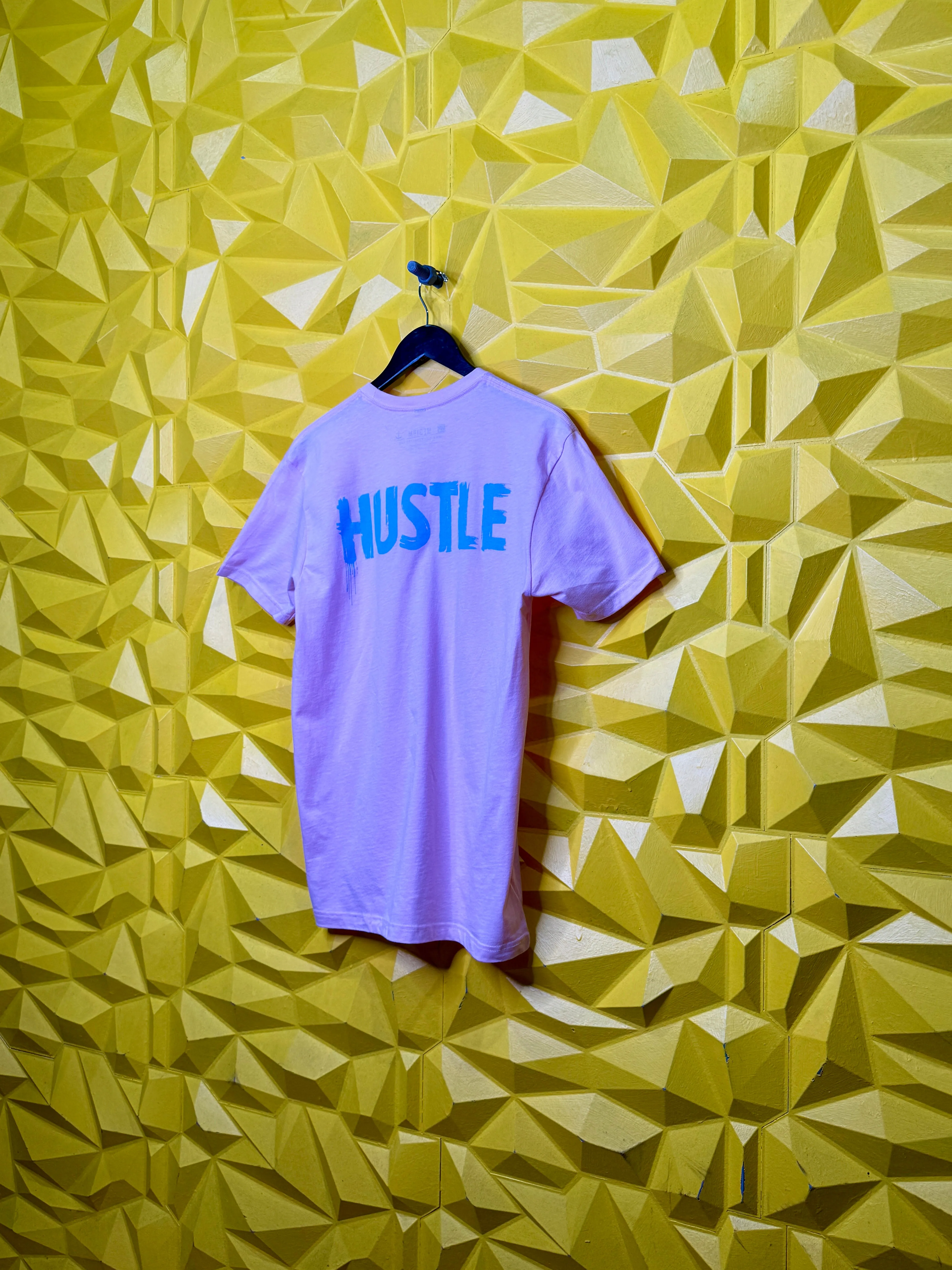 Liberty & Hustle T - Pink/Blue
