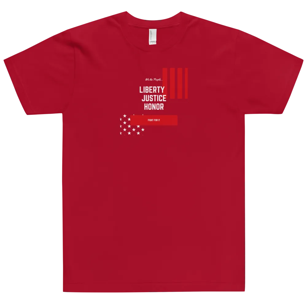 Liberty, Justice, Honor Ladies Tee