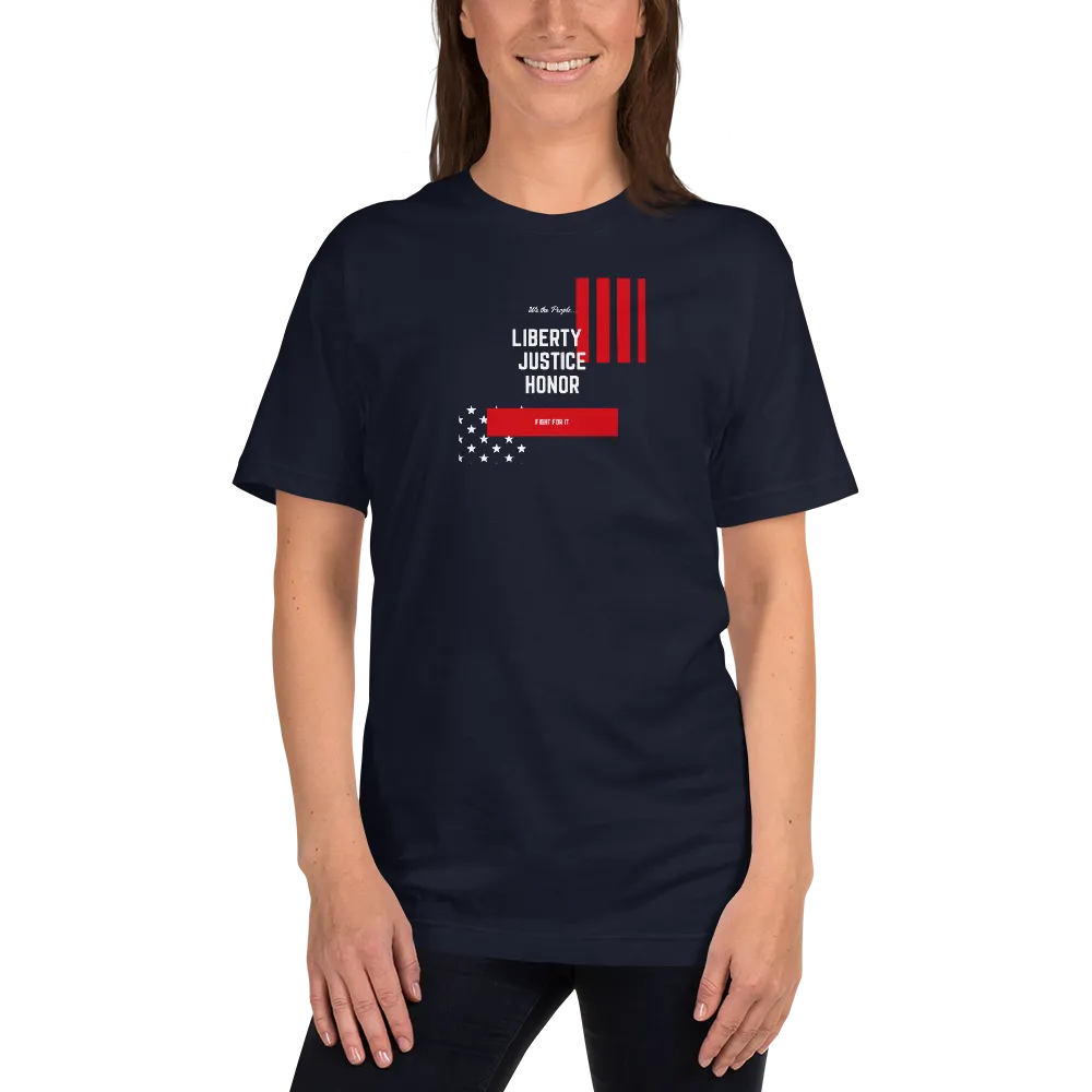 Liberty, Justice, Honor Ladies Tee