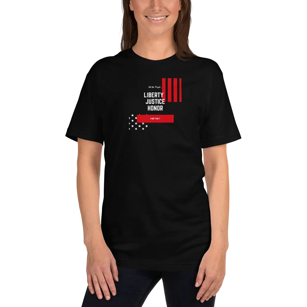Liberty, Justice, Honor Ladies Tee
