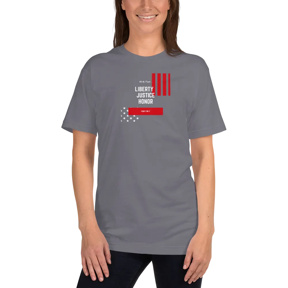 Liberty, Justice, Honor Ladies Tee