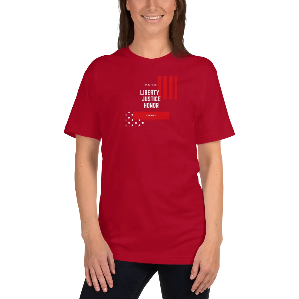 Liberty, Justice, Honor Ladies Tee