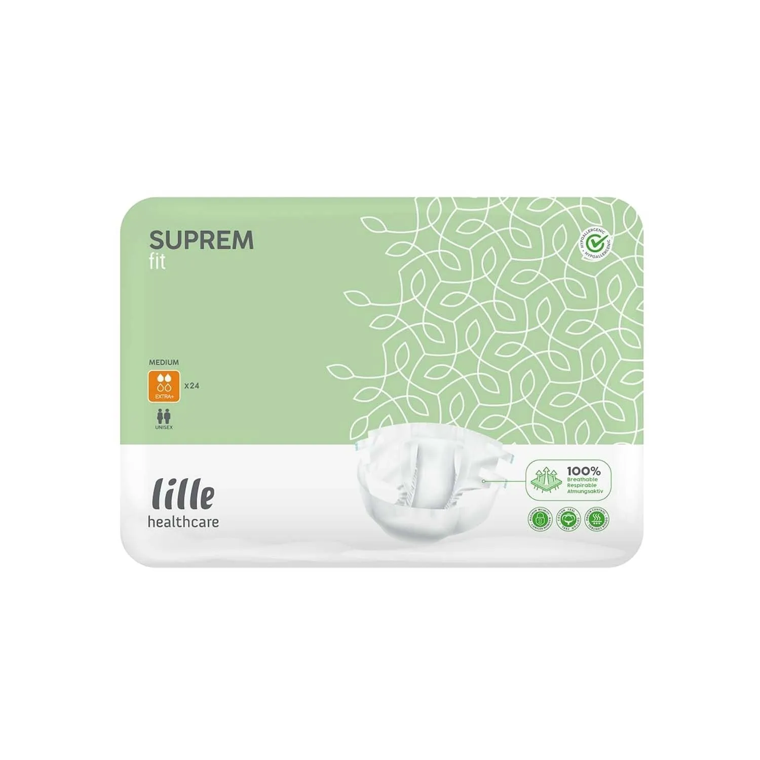 Lille SupremFit Medium Extra Plus | Case of 4
