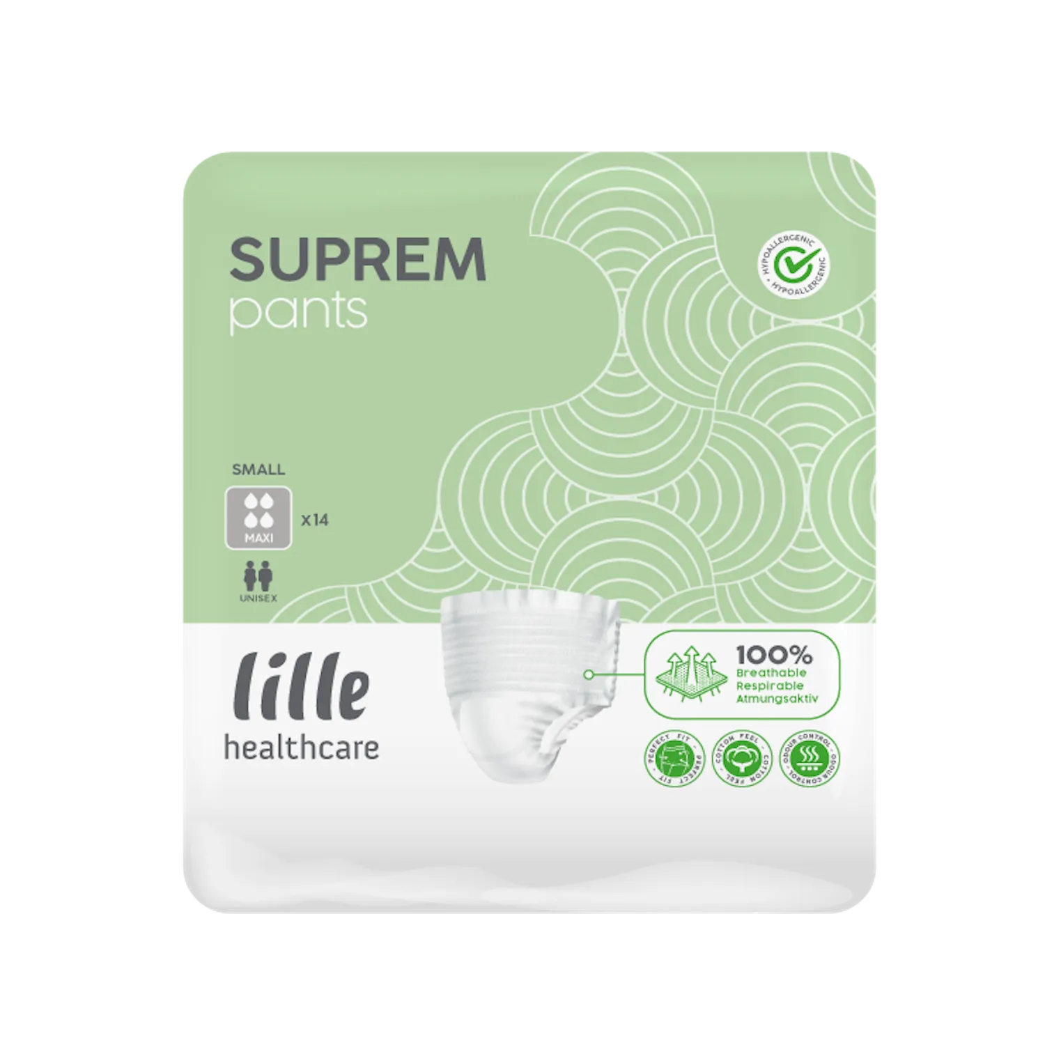 Lille SupremPants Small | Maxi | Case of 6