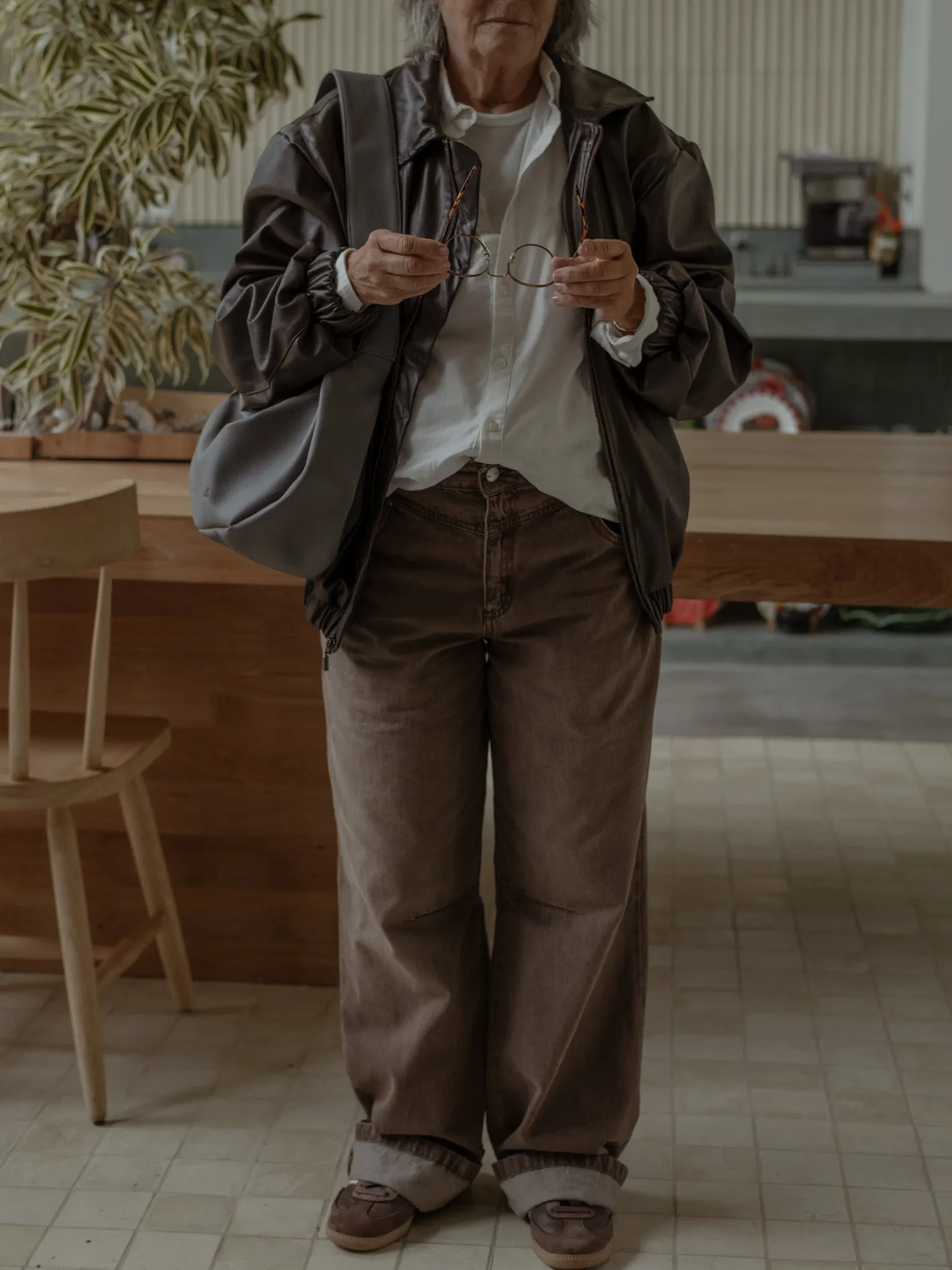 LINEN SHIRT LONG SLEEVE - CREAMY