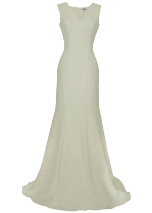 Lisbon V-Neck Minimalist Couture Gown- More colors