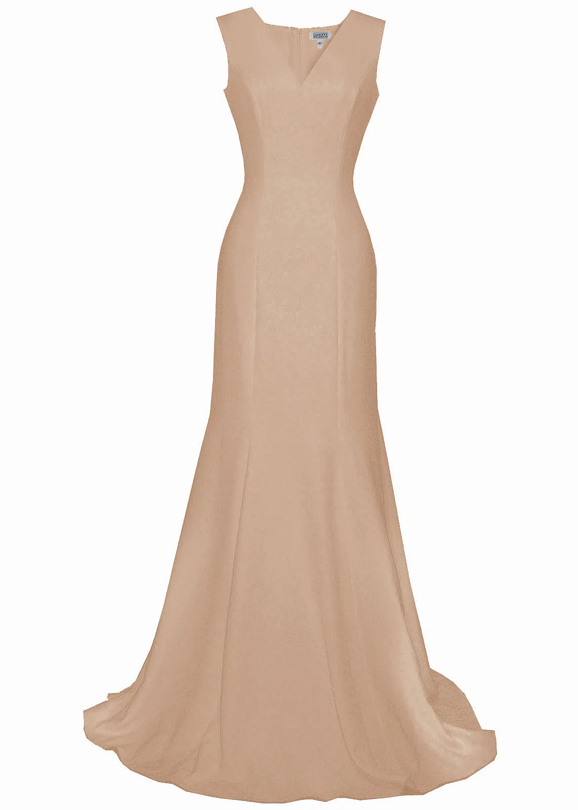 Lisbon V-Neck Minimalist Couture Gown- More colors