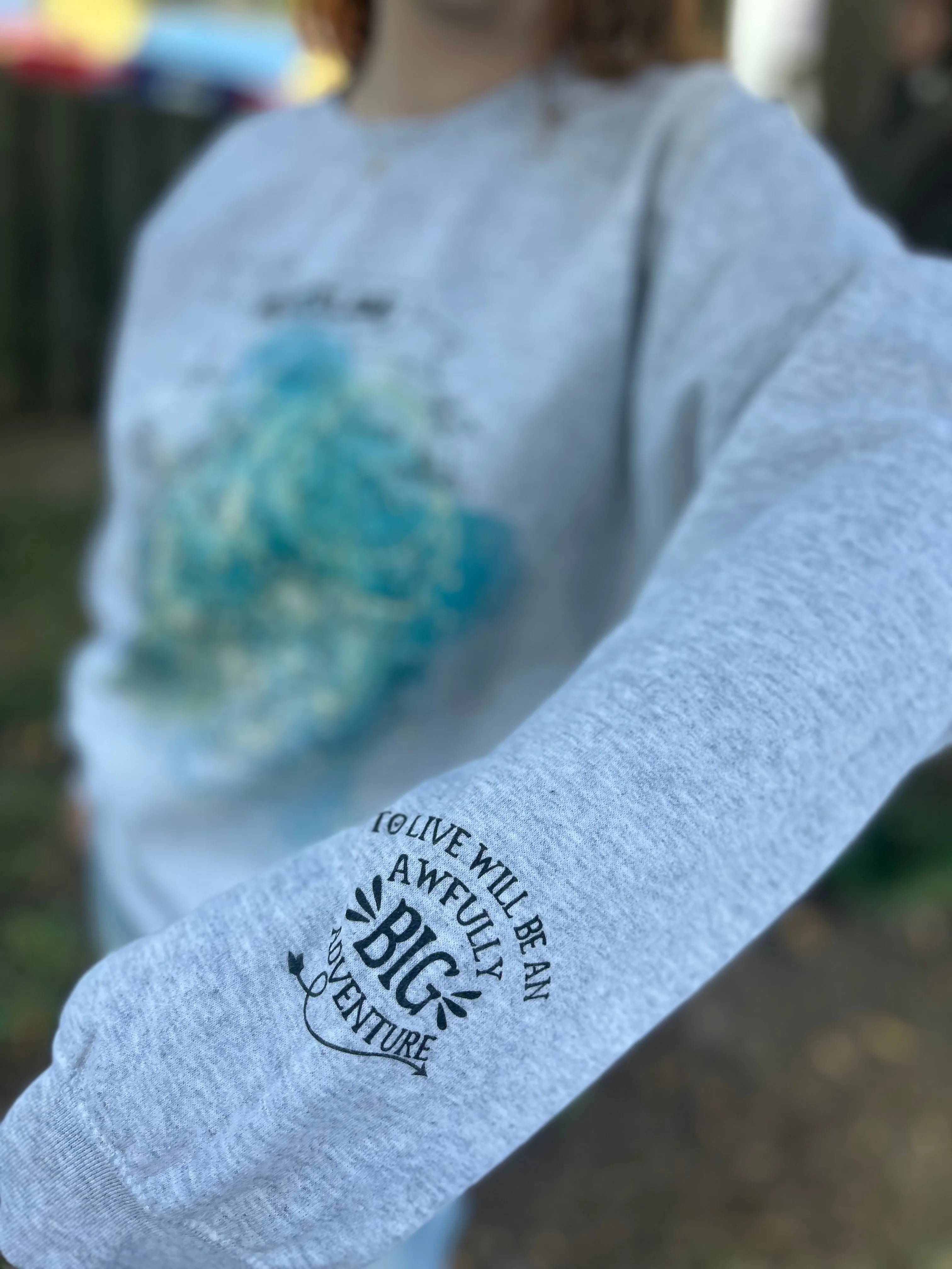 Living is the Adventure Sweatshirt*
