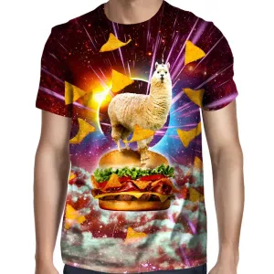 Llama Burger T-Shirt