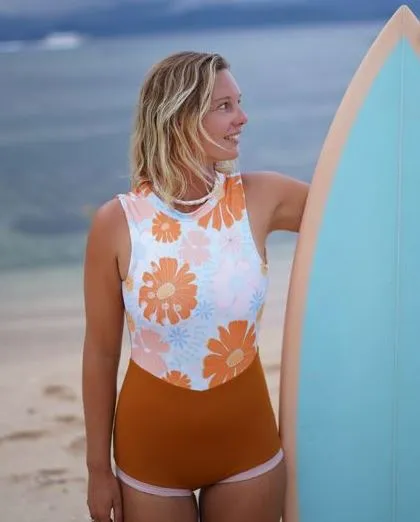 Lobitos Surf Suit - Flower Collective (Boyleg)