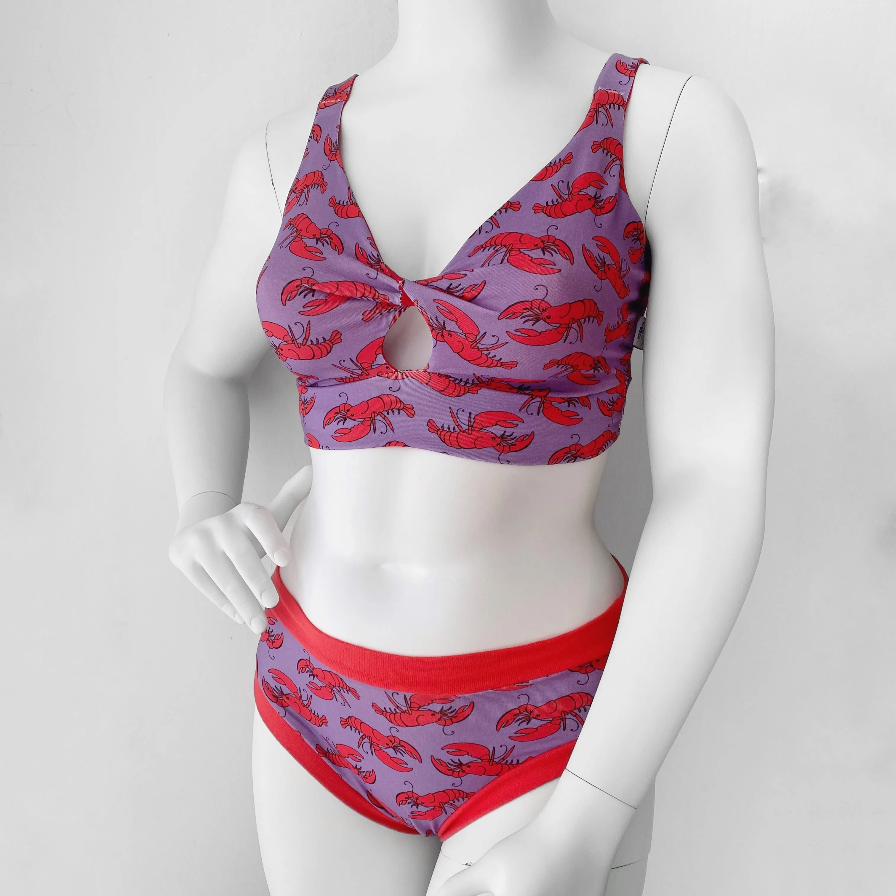 Lobster Adult Pants | Women's Knickers | Organic Cotton Underwear