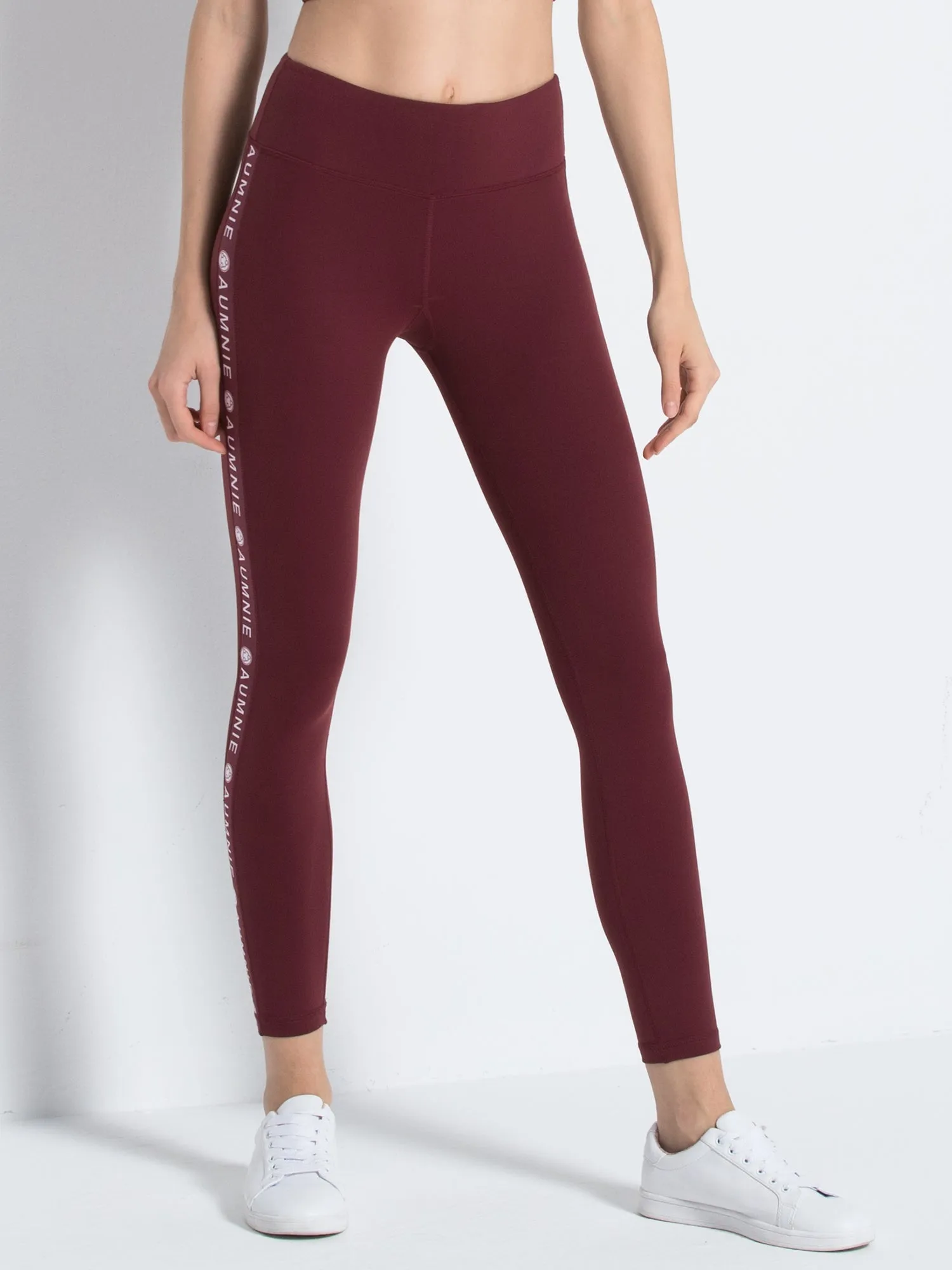 LOGO PANTS, BORDEAUX
