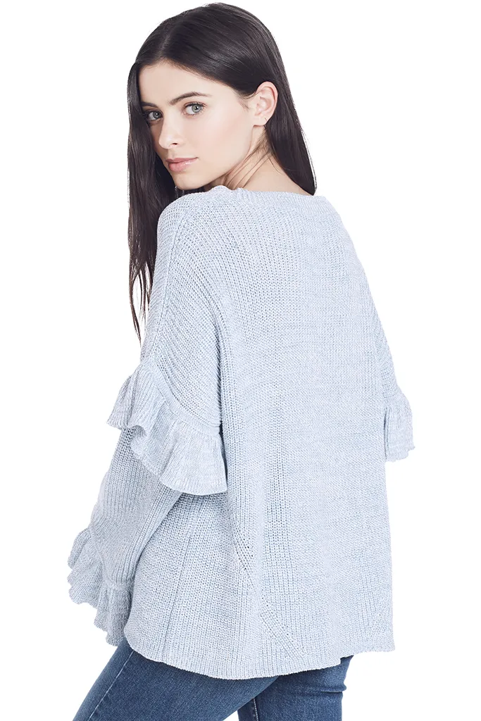 Lola Ruffle Sweater