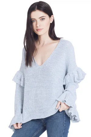 Lola Ruffle Sweater