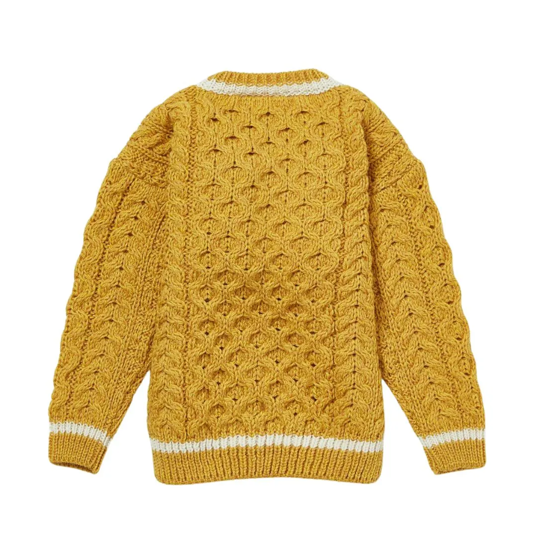 London Days Merino Children's Cardigan - Sunshine