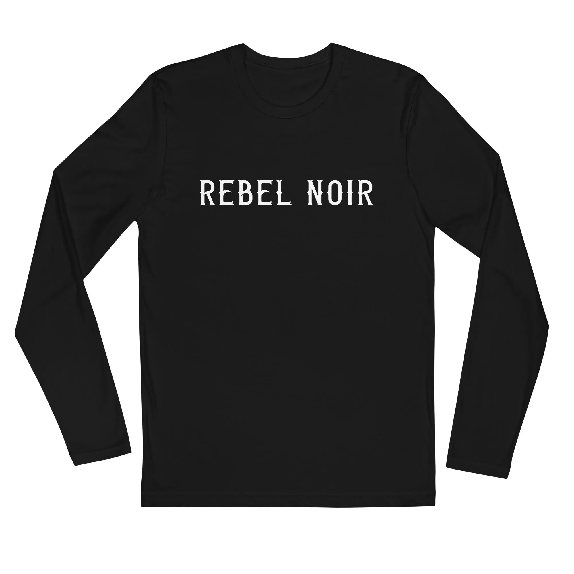 Long Sleeve Fitted Crew Tee