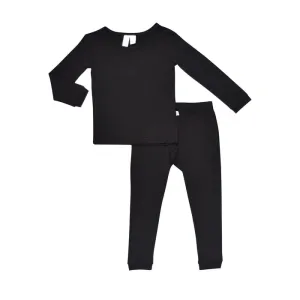 Long Sleeve Pajama Set in Midnight