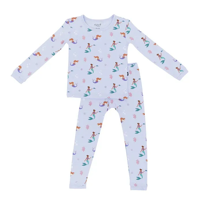 Long Sleeve Pajamas in Mermaid