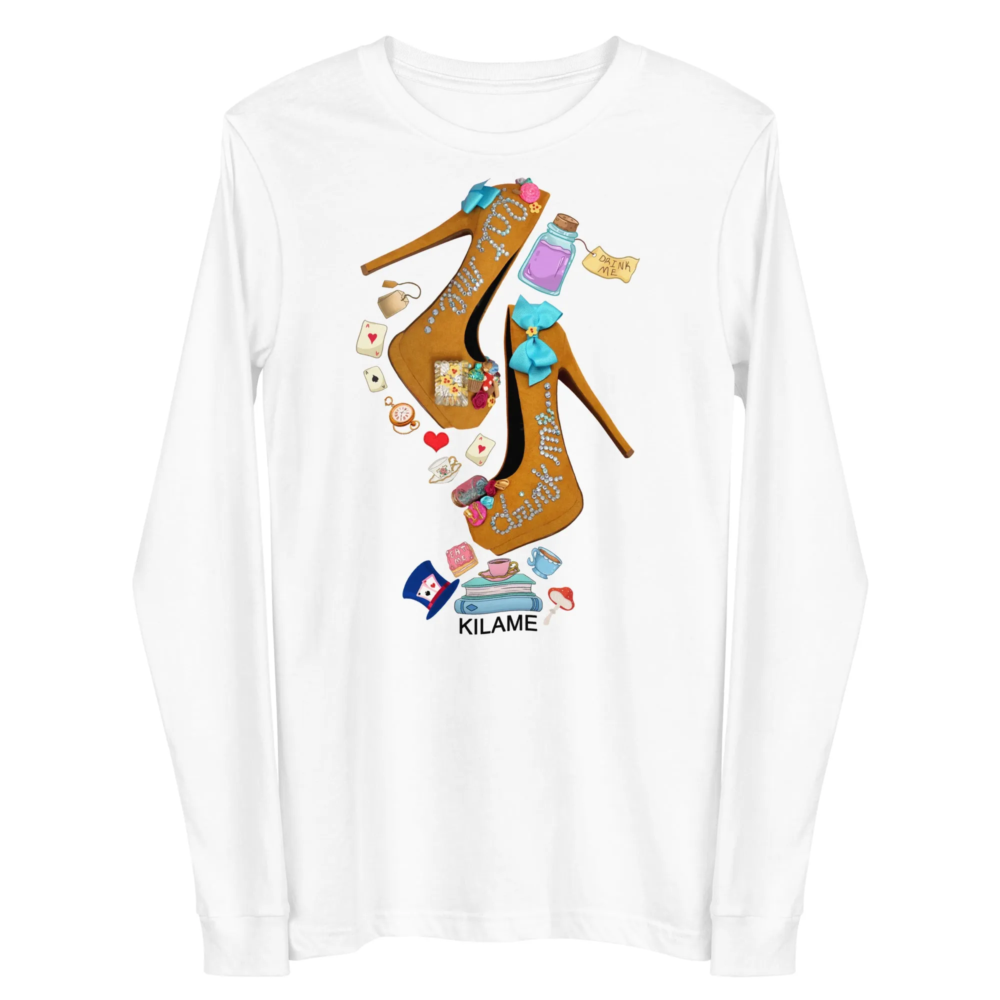 Long Sleeve Tee 'Eat me drink me'