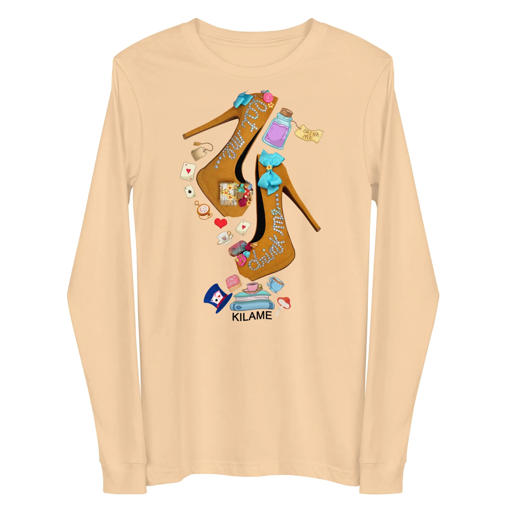 Long Sleeve Tee 'Eat me drink me'