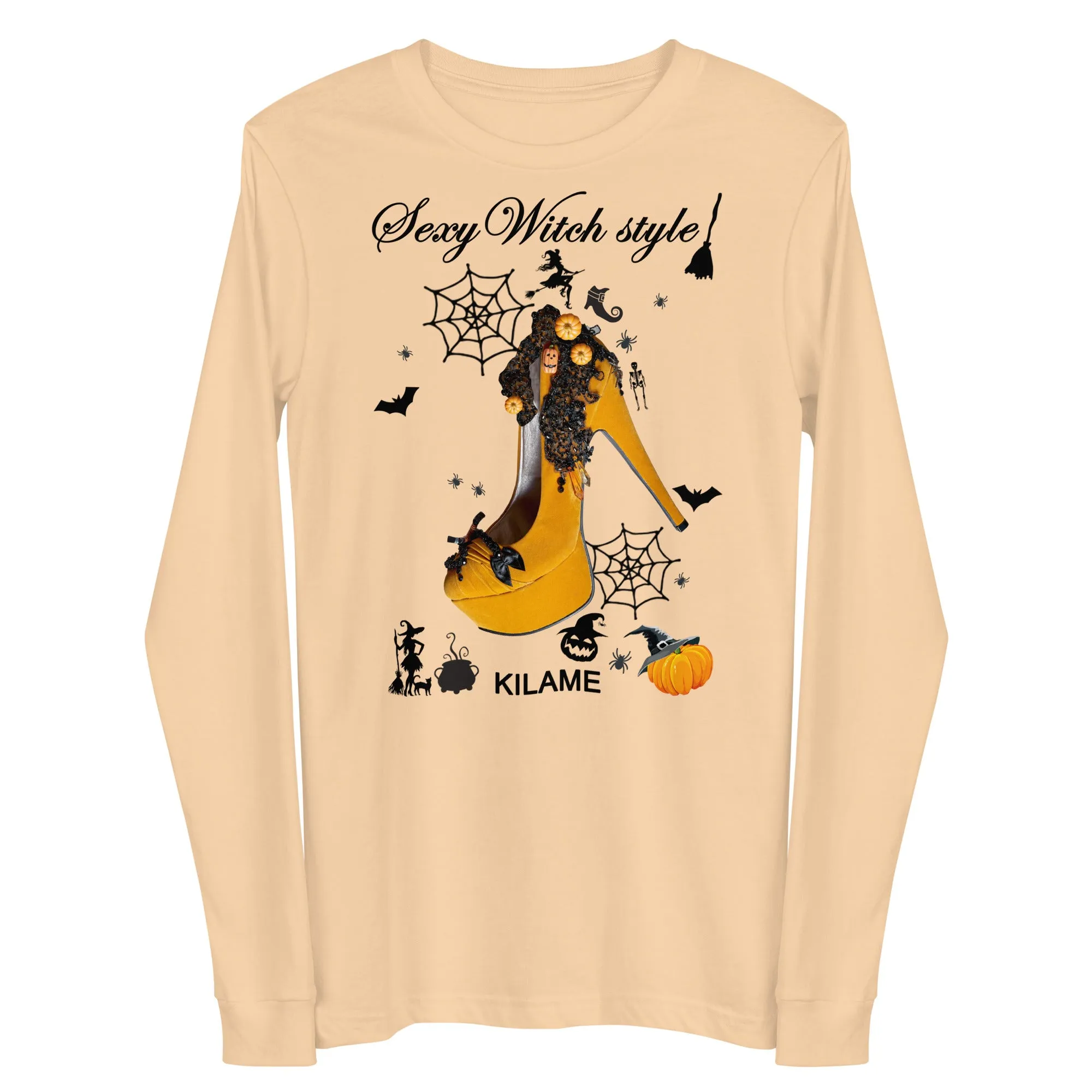 Long Sleeve Tee 'Sexy witch'
