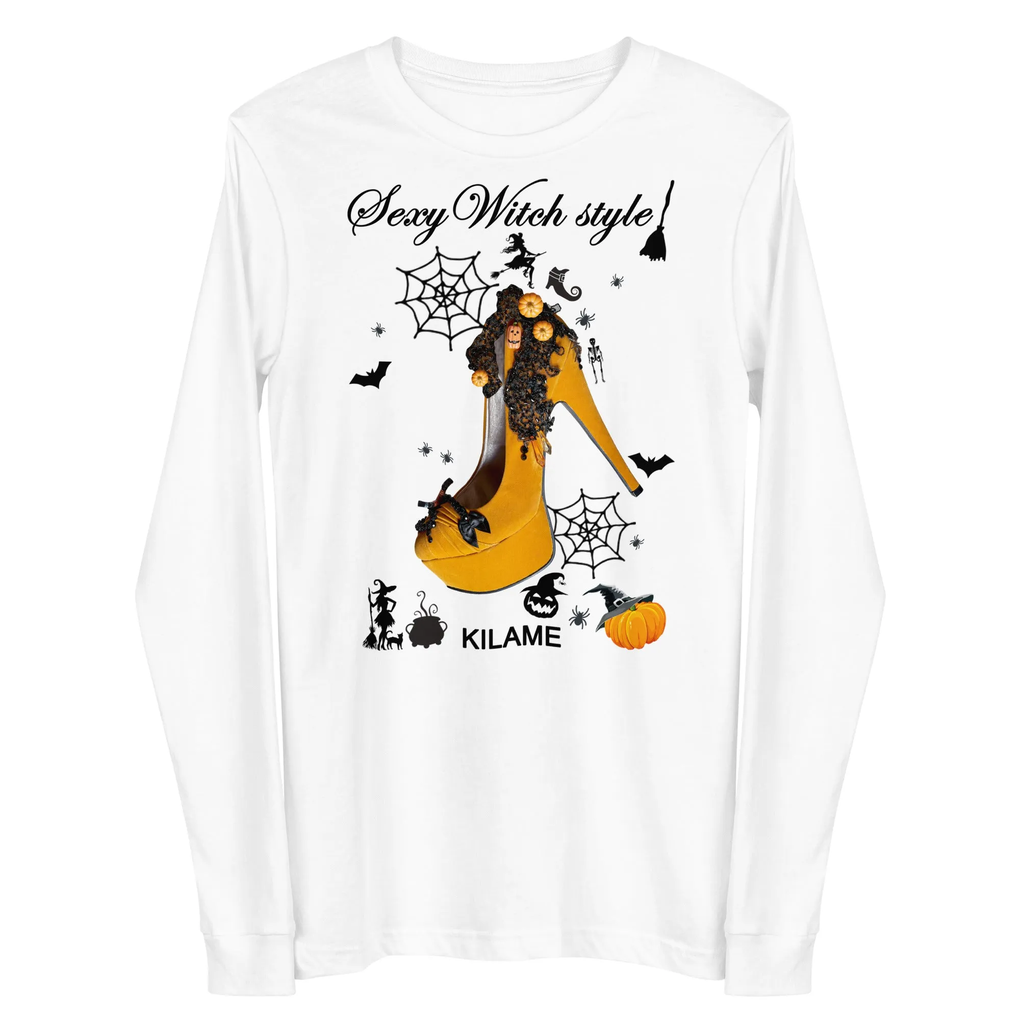Long Sleeve Tee 'Sexy witch'