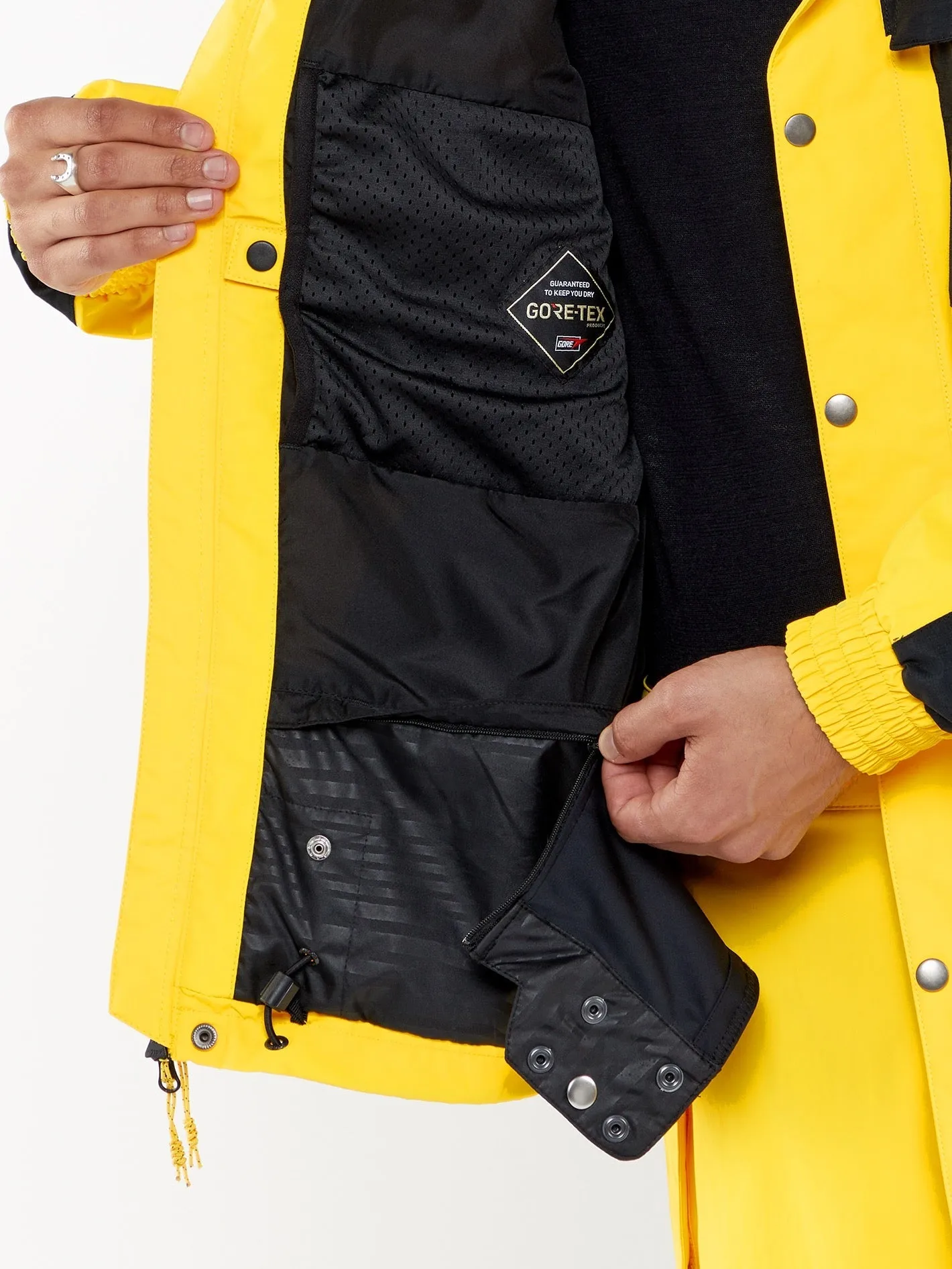 Longo Gore-Tex Jacket - BRIGHT YELLOW