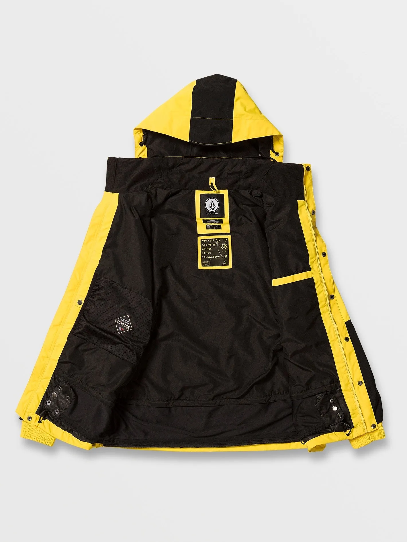 Longo Gore-Tex Jacket - BRIGHT YELLOW