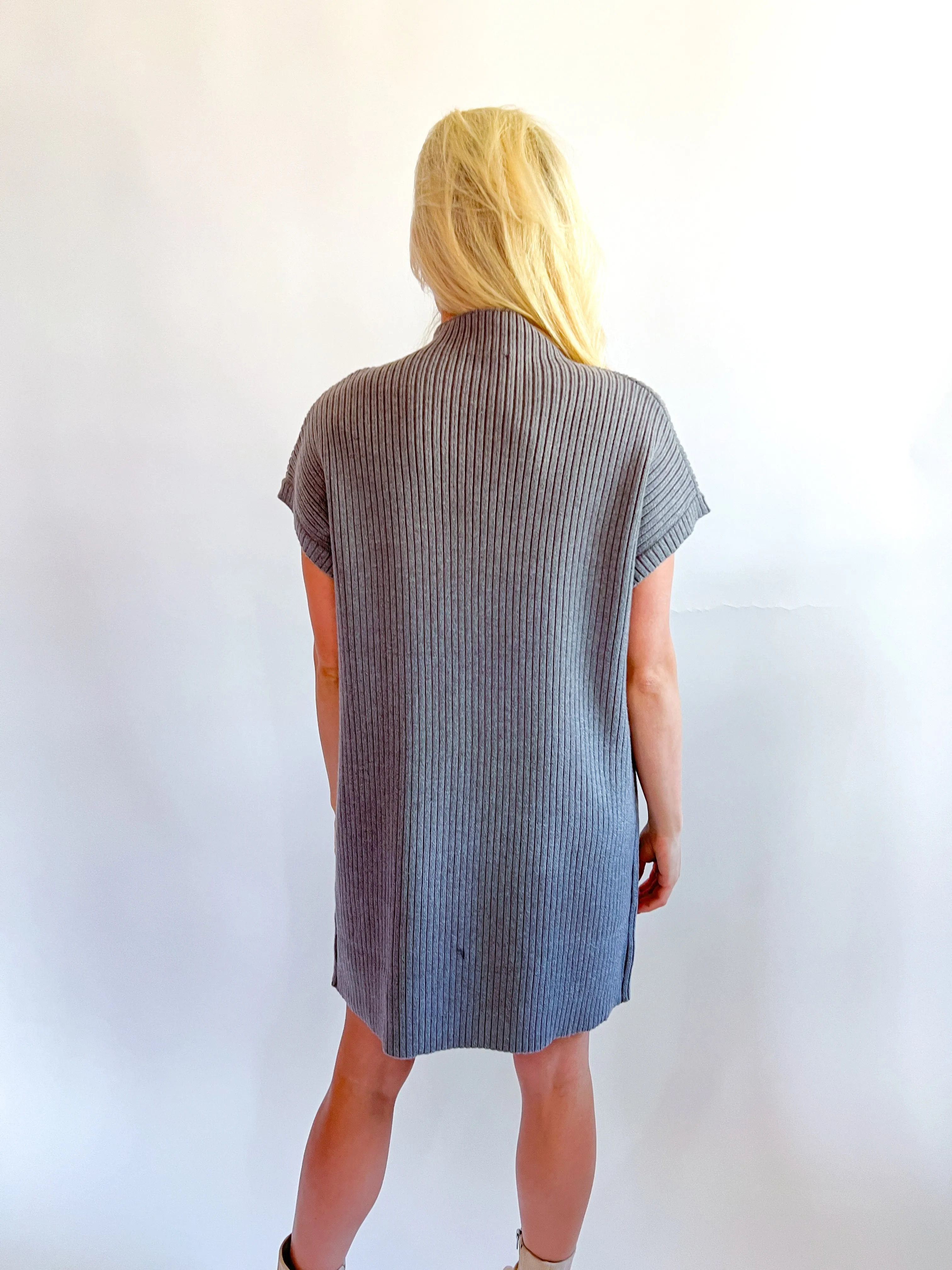 Lora Rib Sweater Mini Dress