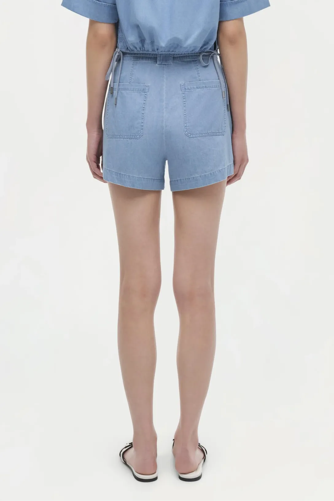 Lourie Belted Shorts | Stratus