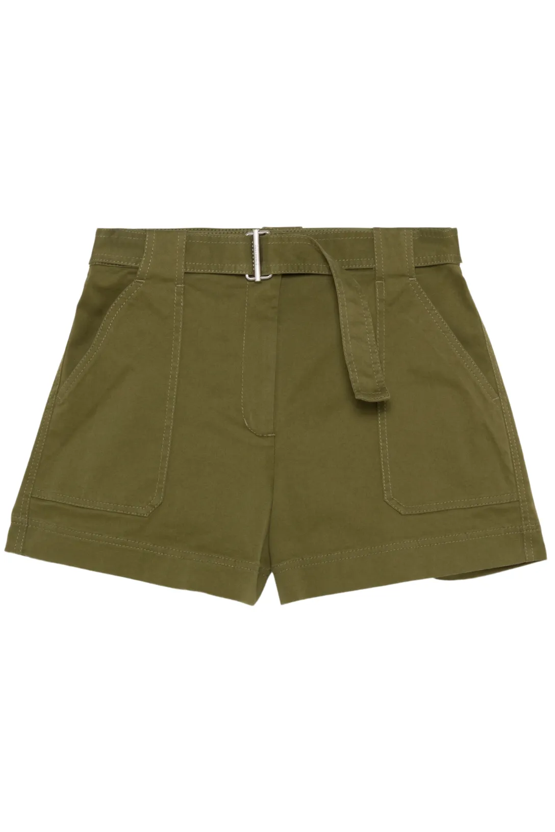 Lourie Cotton Short | Army Green